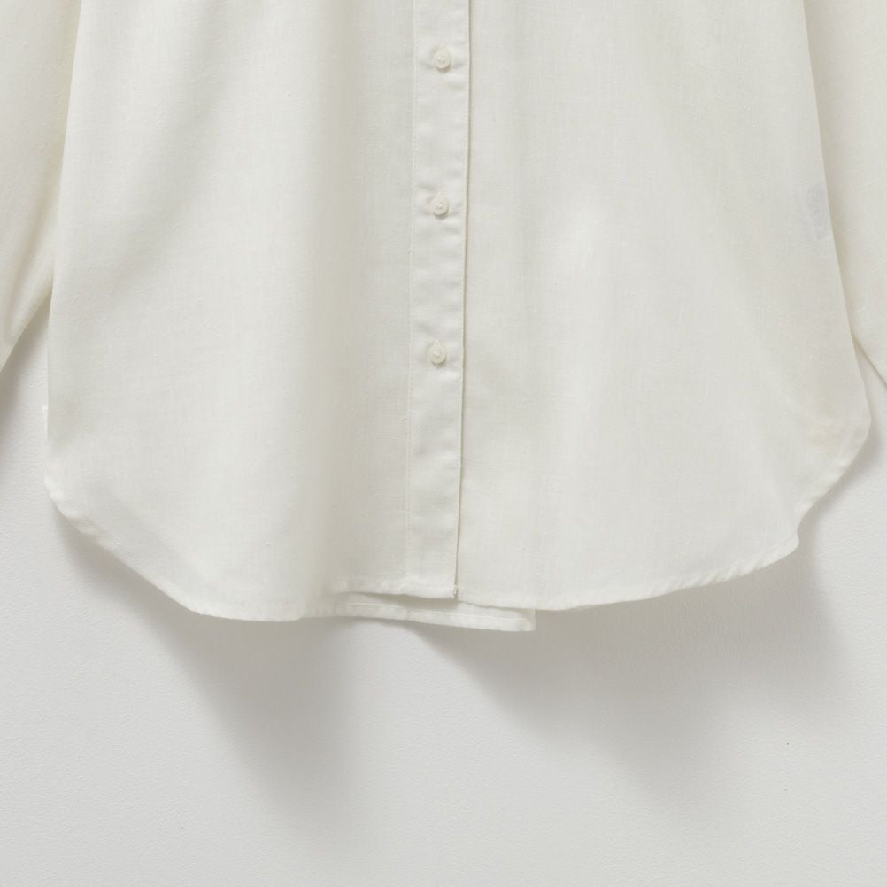 HusHusH リネン混ベーシックシャツ レディース