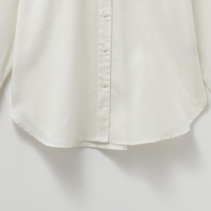 [期間限定価格]HusHusH  リネン混ベーシックシャツ レディース商品画像-15