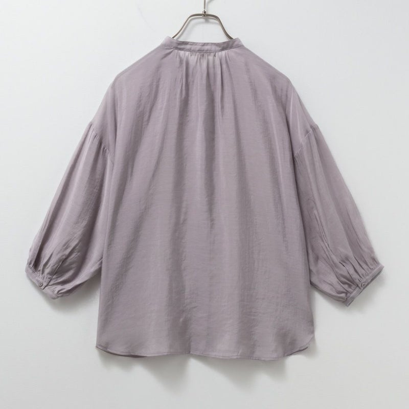 [期間限定価格]HusHusH  バンドカラーシアーシャツ レディース商品画像-8