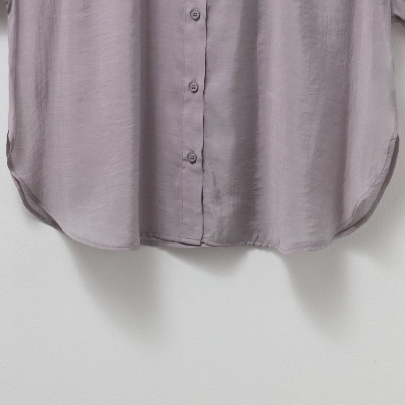 [期間限定価格]HusHusH  バンドカラーシアーシャツ レディース商品画像-12