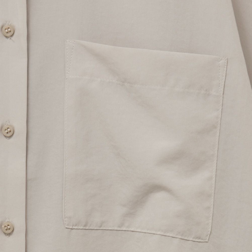 HusHusH バックフリルサテンシャツ レディース