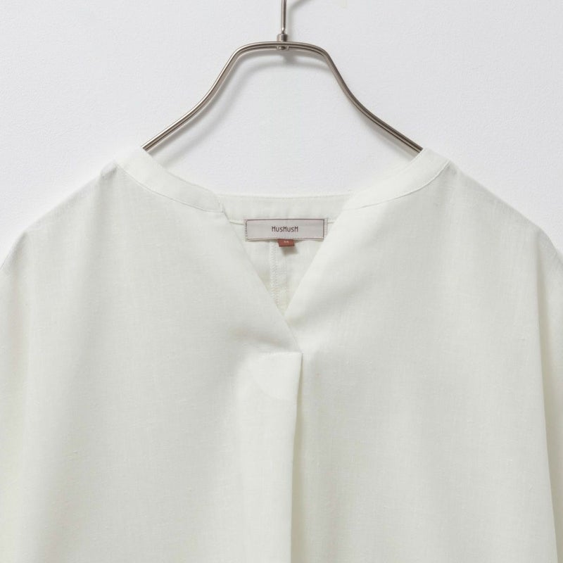 HusHusH リネン混スキッパーシャツ レディース商品画像-13