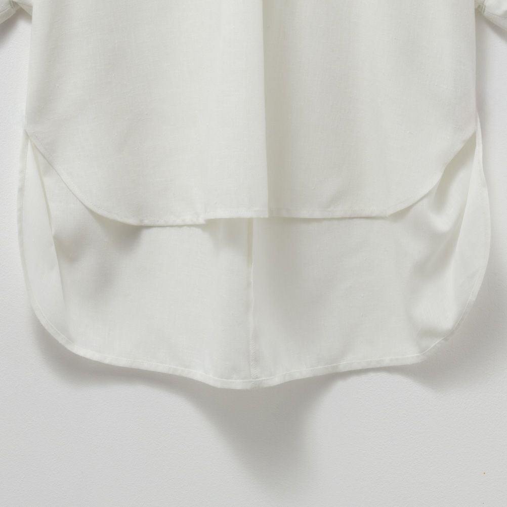 HusHusH リネン混スキッパーシャツ レディース