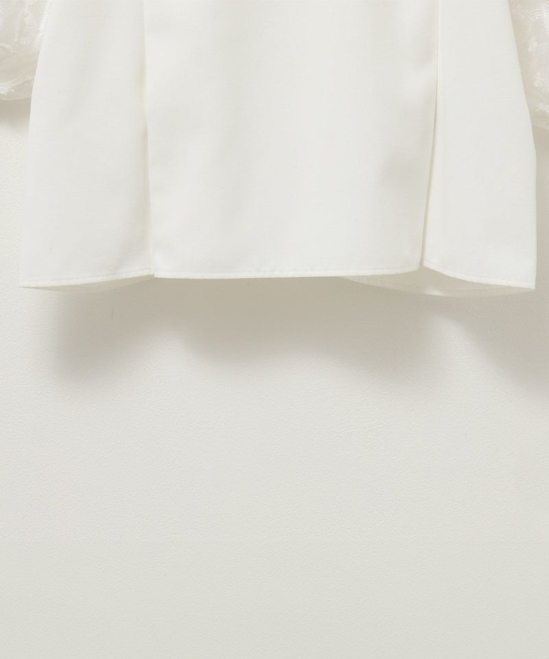 [期間限定価格]HusHusH  袖刺繍半袖ブラウス レディース商品画像-13