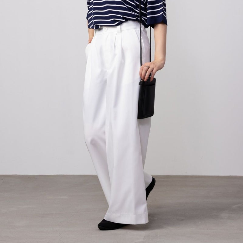 HusHusH  タックワイドパンツ レディース商品画像-2