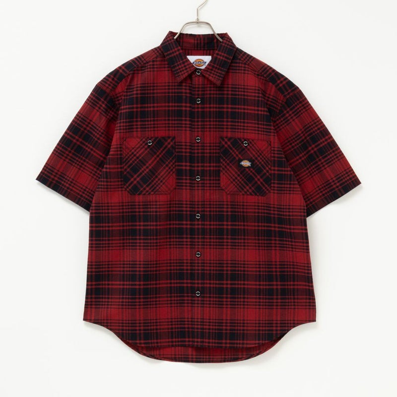 Dickies チェックワークシャツ メンズ商品画像-4