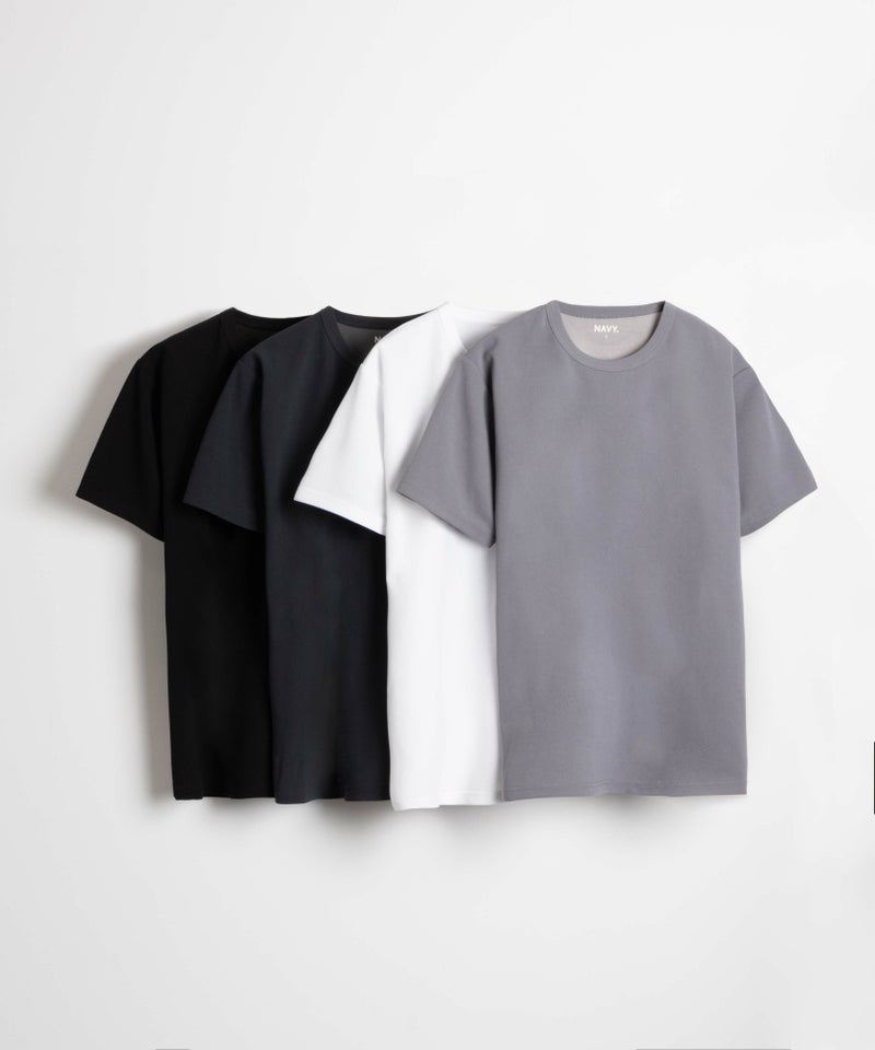 NAVY 倍速ドライ ジョーゼットショートスリーブTシャツ メンズ メール便 対応商品商品画像-4