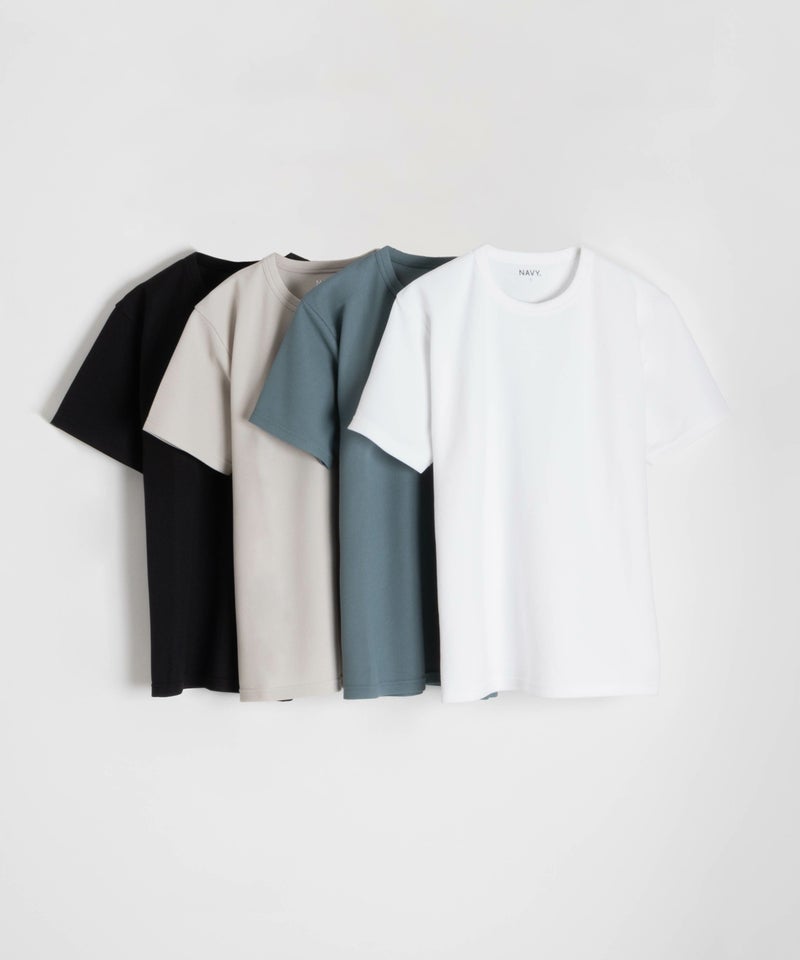 NAVY 倍速ドライ 鹿の子ショートスリーブTシャツ メンズ メール便 対応商品商品画像-2