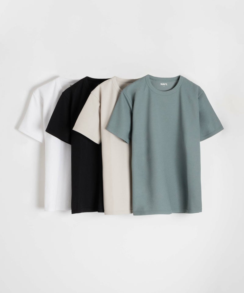 NAVY 倍速ドライ 鹿の子ショートスリーブTシャツ メンズ メール便 対応商品商品画像-3