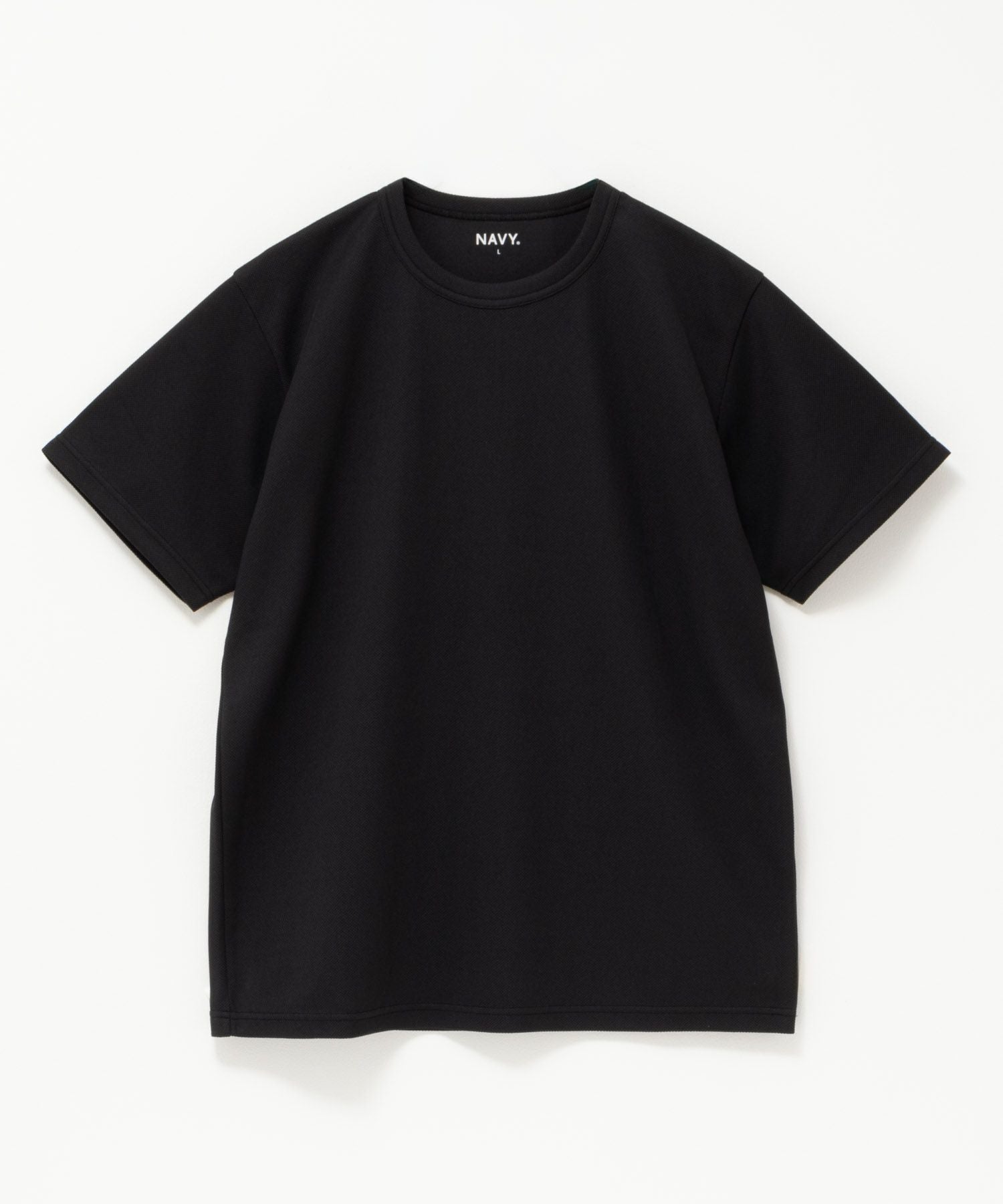 NAVY 倍速ドライ 鹿の子ショートスリーブTシャツ メンズ