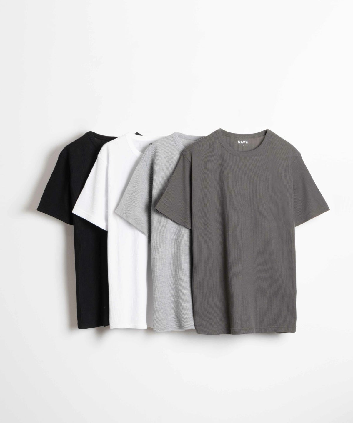 NAVY 倍速ドライ ワッフルショートスリーブTシャツ メンズ ネコポス 対応商品