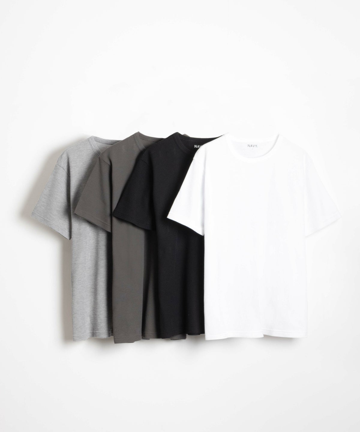 NAVY 倍速ドライ ワッフルショートスリーブTシャツ メンズ ネコポス 対応商品