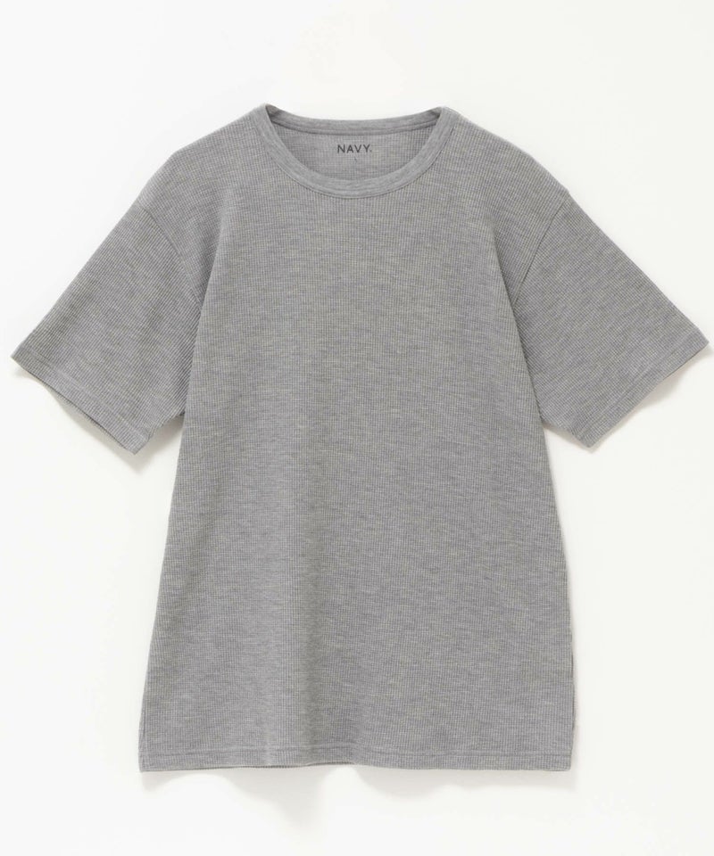 NAVY  倍速ドライ ワッフルショートスリーブTシャツ メンズ メール便 対応商品商品画像-5