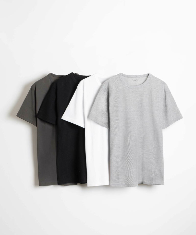 NAVY 倍速ドライ ワッフルショートスリーブTシャツ メンズ メール便 対応商品商品画像-13