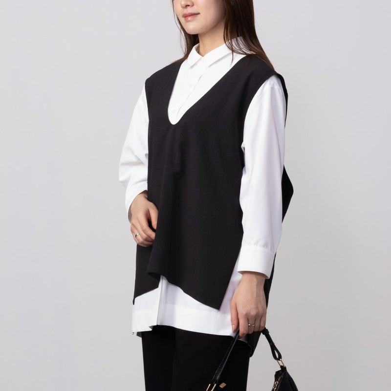 HusHusH リネンライクジレ レディース商品画像-2