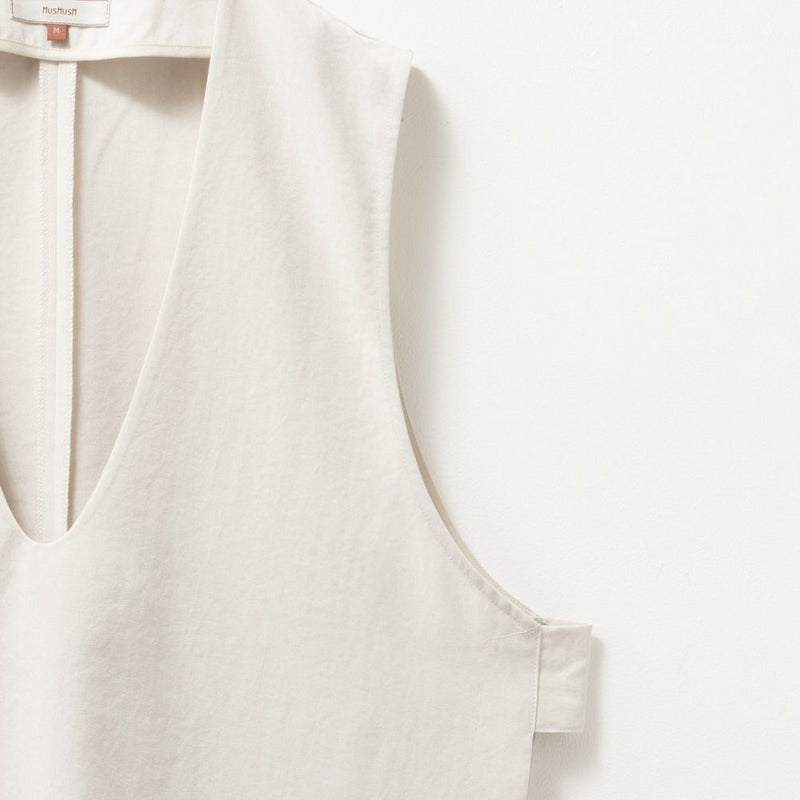 [期間限定価格]HusHusH  リネンライクジレ レディース商品画像-11