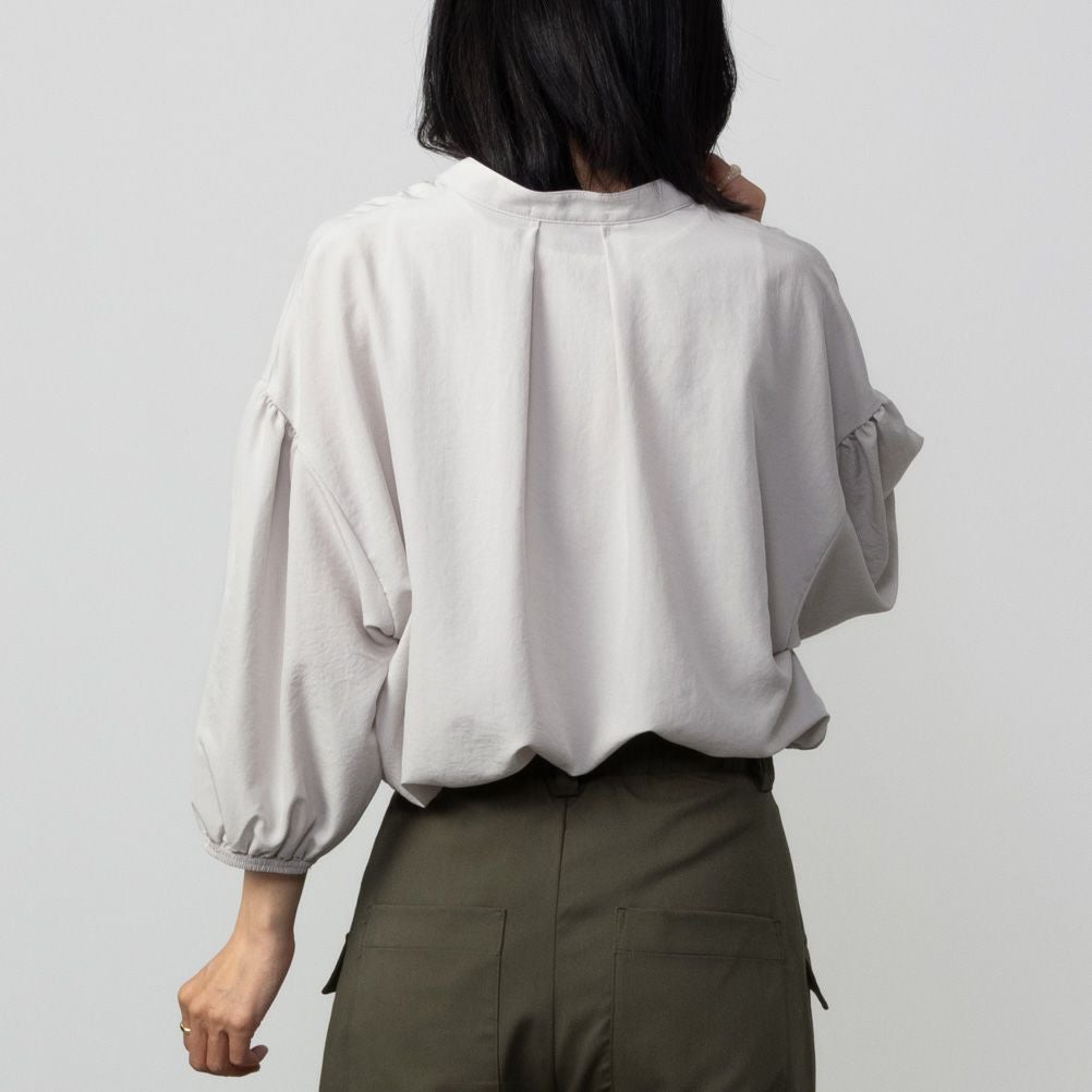 HusHusH 袖ボリュームブラウス レディース【3,300円以上お買上げでハンドタオルプレゼント】