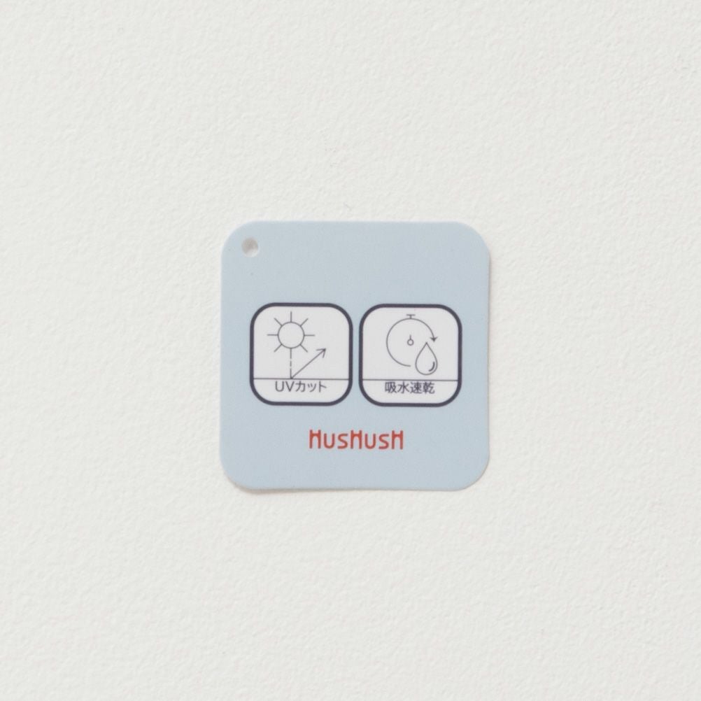 HusHusH テックコットンプリントTシャツ レディース ネコポス 対応商品【3,300円以上お買上げでハンドタオルプレゼント】