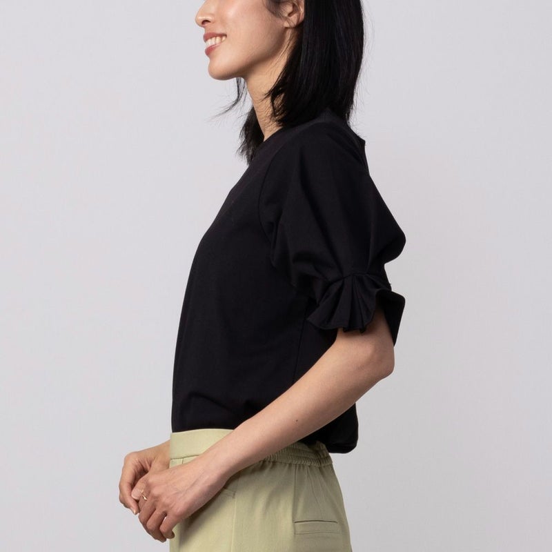 HusHusH  タックスリーブTシャツ レディース メール便 対応商品商品画像-5