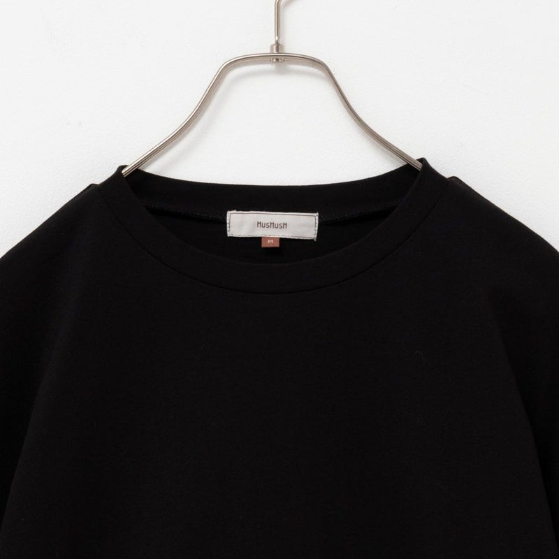 HusHusH  異素材切り替えTシャツ レディース メール便 対応商品商品画像-10