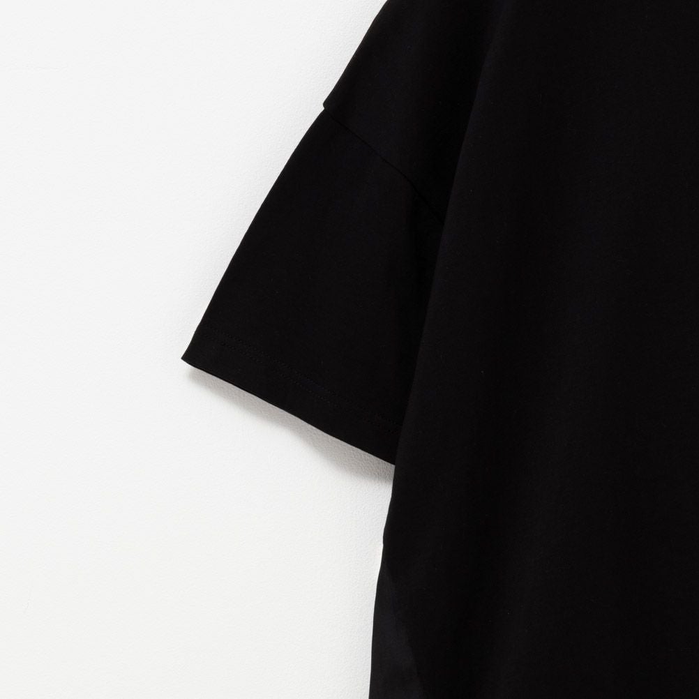 HusHusH 異素材切り替えTシャツ レディース ネコポス 対応商品【3,300円以上お買上げでハンドタオルプレゼント】