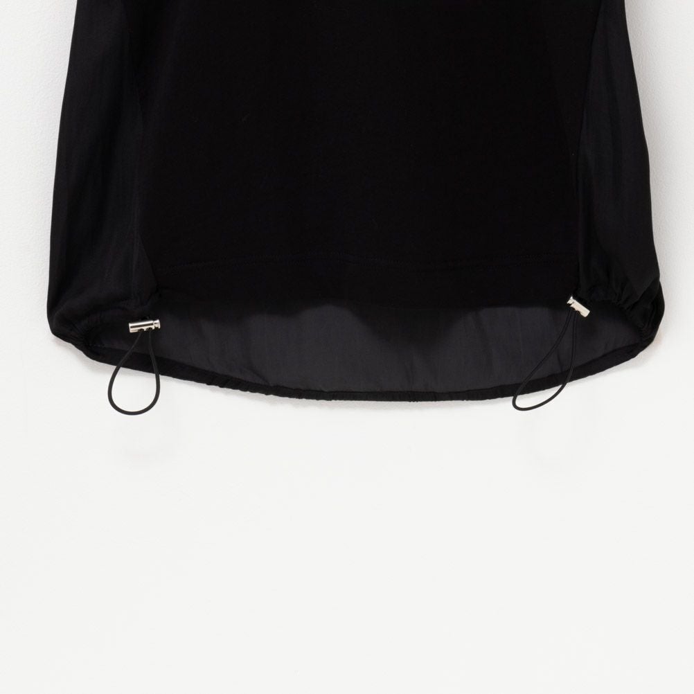 HusHusH 異素材切り替えTシャツ レディース ネコポス 対応商品【3,300円以上お買上げでハンドタオルプレゼント】