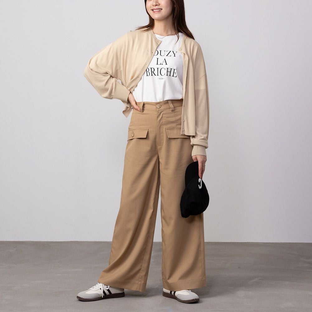 HusHusH ニットカーディガン レディース【3,300円以上お買上げでハンドタオルプレゼント】