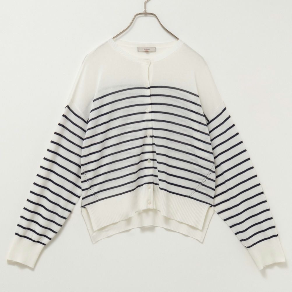 HusHusH ニットカーディガン レディース【3,300円以上お買上げでハンドタオルプレゼント】