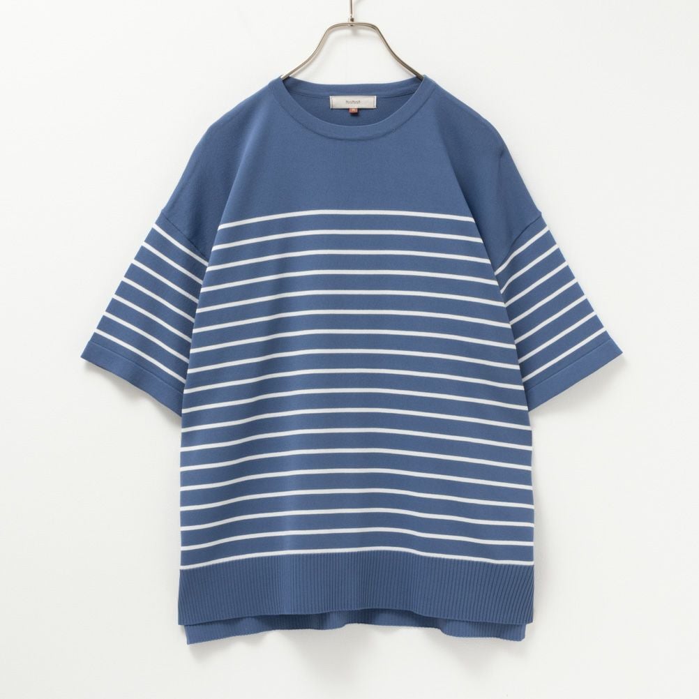 HusHusH リネンライクニットプルオーバー レディース【3,300円以上お買上げでハンドタオルプレゼント】