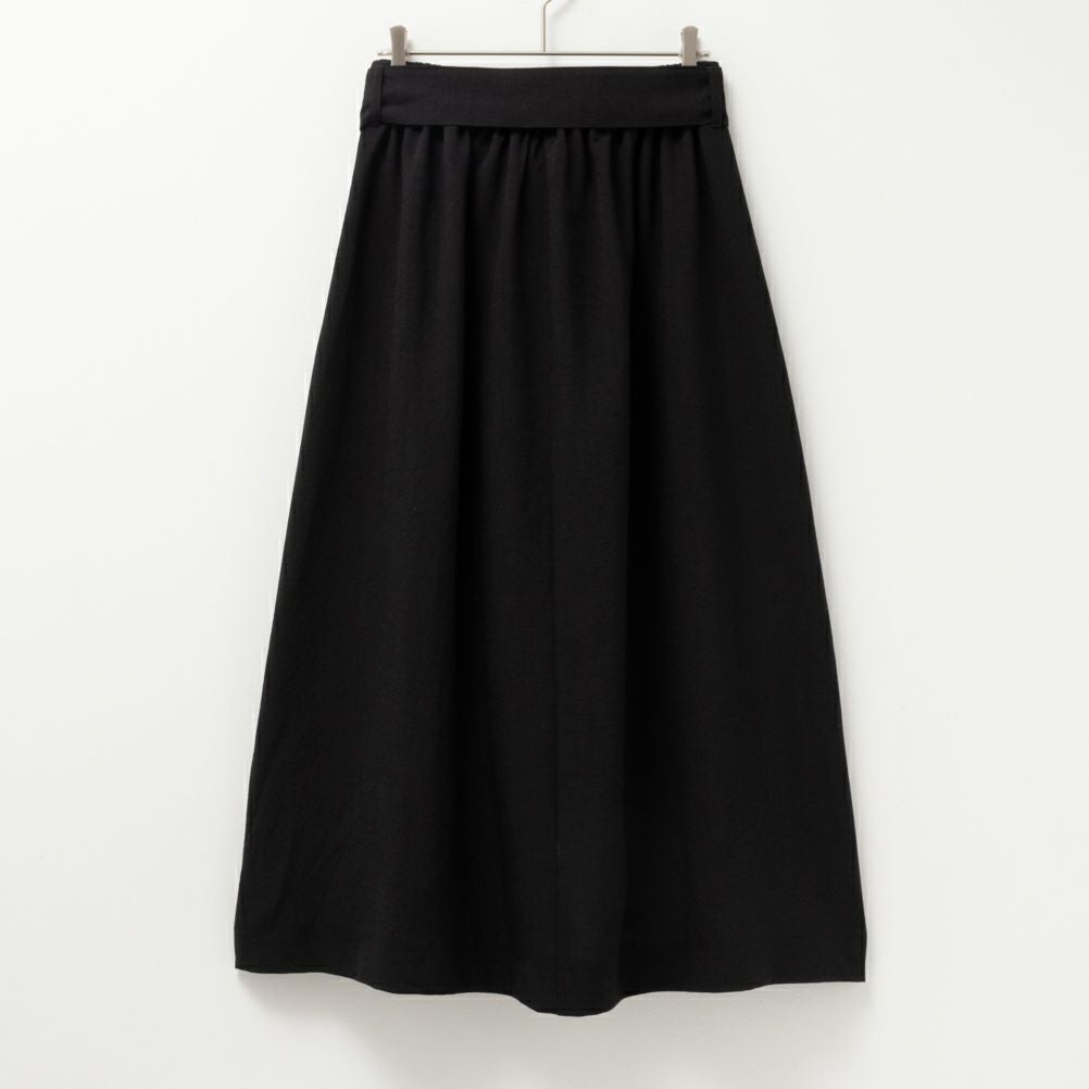 HusHusH タックマキシスカート レディース【3,300円以上お買上げでハンドタオルプレゼント】