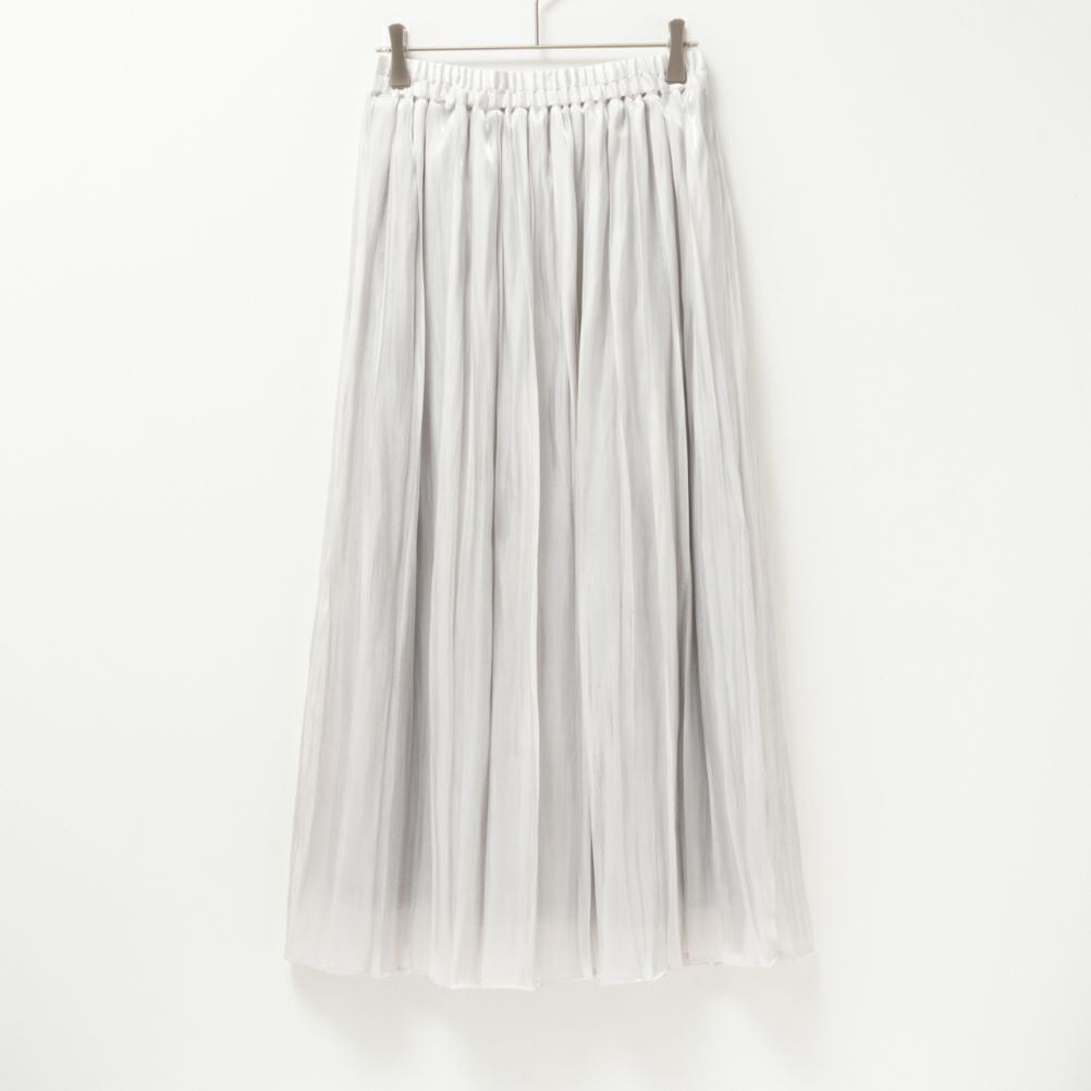 HusHusH サテンプリーツスカート レディース【3,300円以上お買上げでハンドタオルプレゼント】