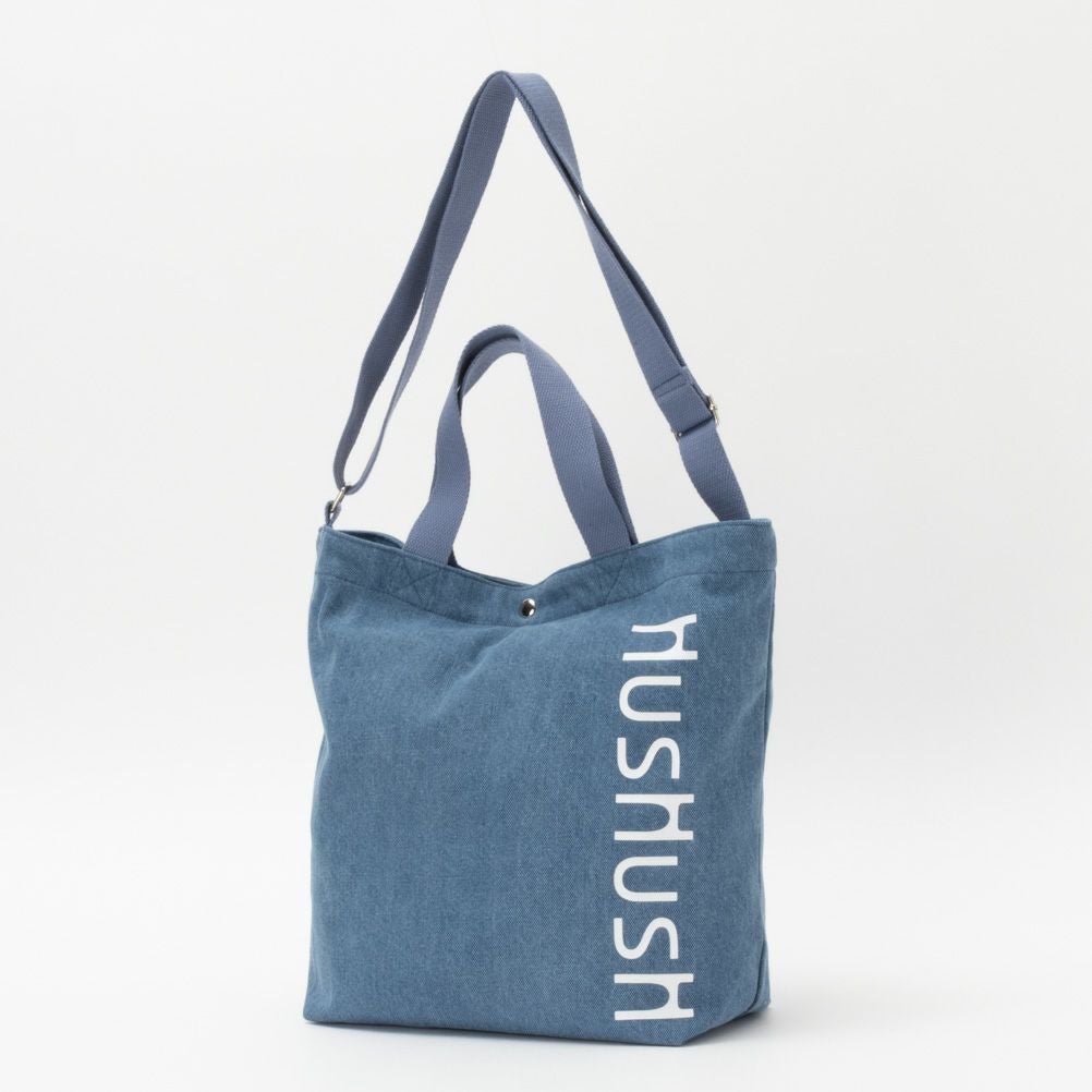 HusHusH ロゴ入りトート【3,300円以上お買上げでハンドタオルプレゼント】