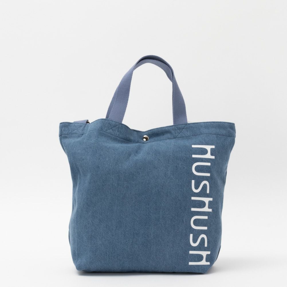 HusHusH ロゴ入りトート【3,300円以上お買上げでハンドタオルプレゼント】