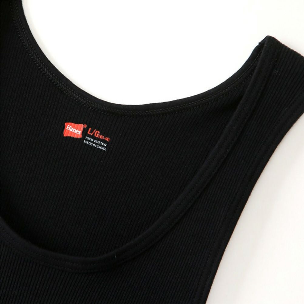 Hanes 2パック Aシャツ タンクトップ メンズ ネコポス 対応商品