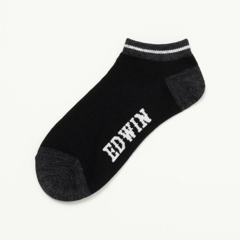 EDWIN  アンクルソックス 切替 3足組 メンズ商品画像-3