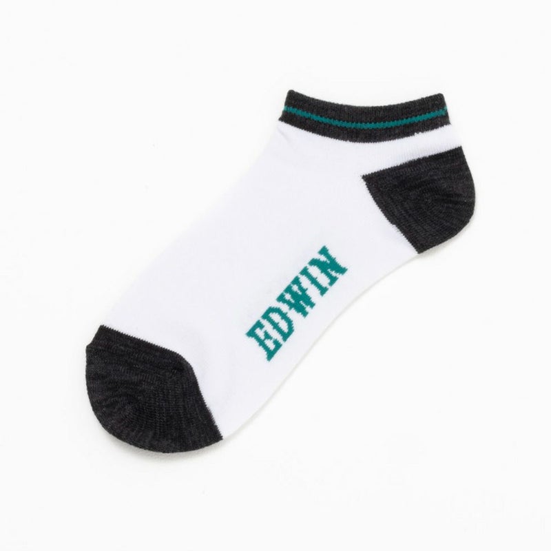 EDWIN アンクルソックス 切替 3足組 メンズ商品画像-6