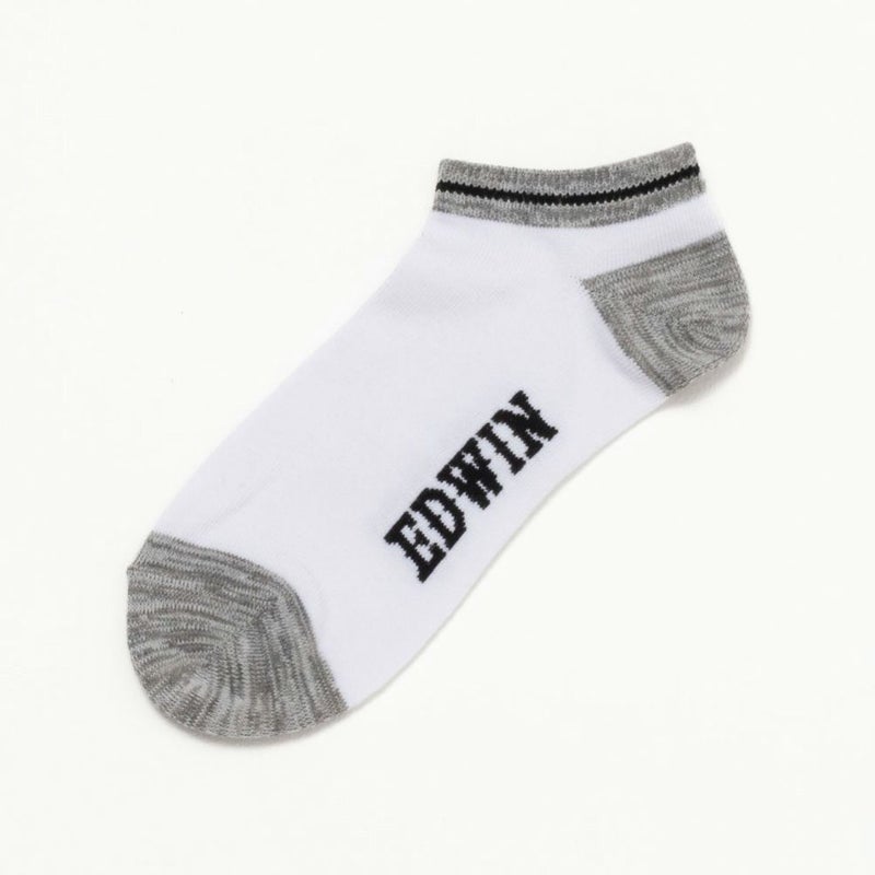 EDWIN アンクルソックス 切替 3足組 メンズ商品画像-8