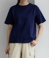 NAVY  ベーシッククルーTシャツ レディース メール便 対応商品商品サムネイル-1