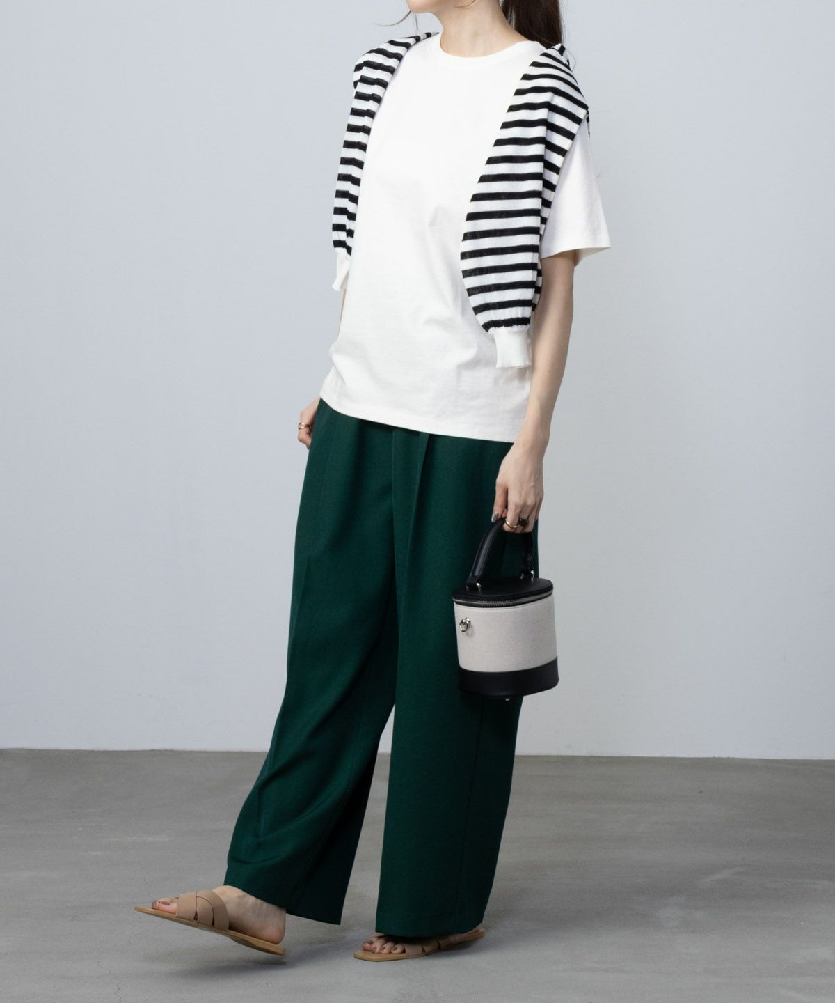 NAVY ベーシッククルーTシャツ レディース ネコポス 対応商品