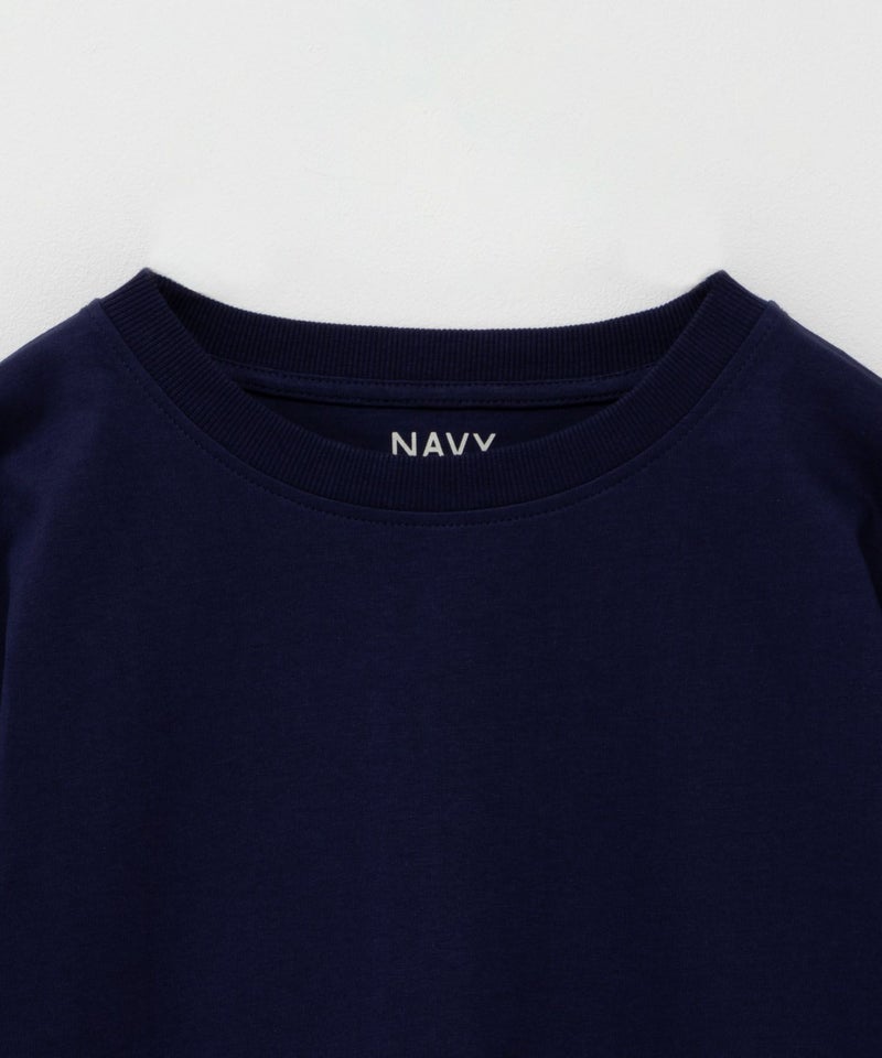 NAVY ベーシッククルーTシャツ レディース メール便 対応商品商品画像-21
