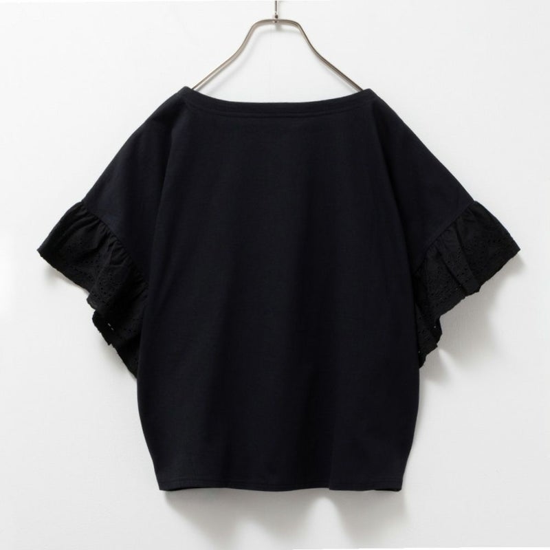 Howdy Marie インド綿 袖フリルTシャツ レディース メール便 対応商品商品画像-13