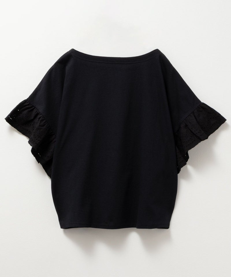 Howdy Marie インド綿 袖フリルTシャツ レディース メール便 対応商品商品画像-14