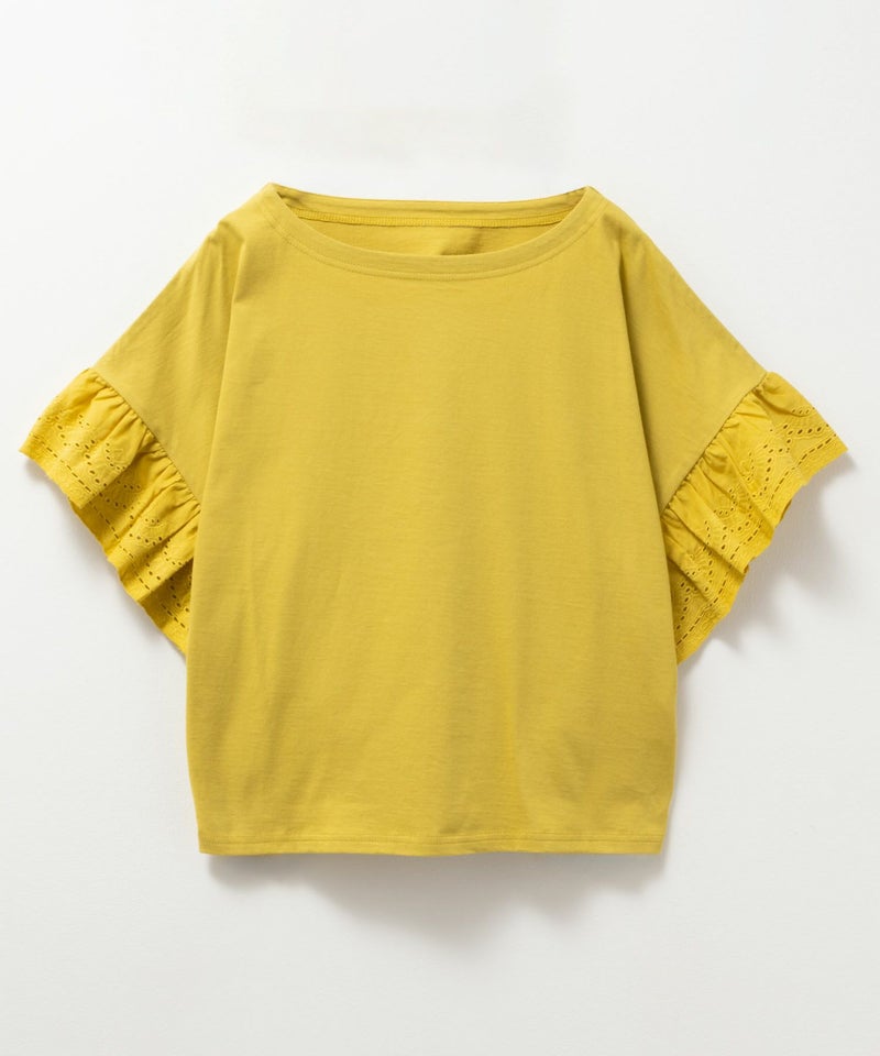 Howdy Marie  インド綿 袖フリルTシャツ レディース メール便 対応商品商品画像-16