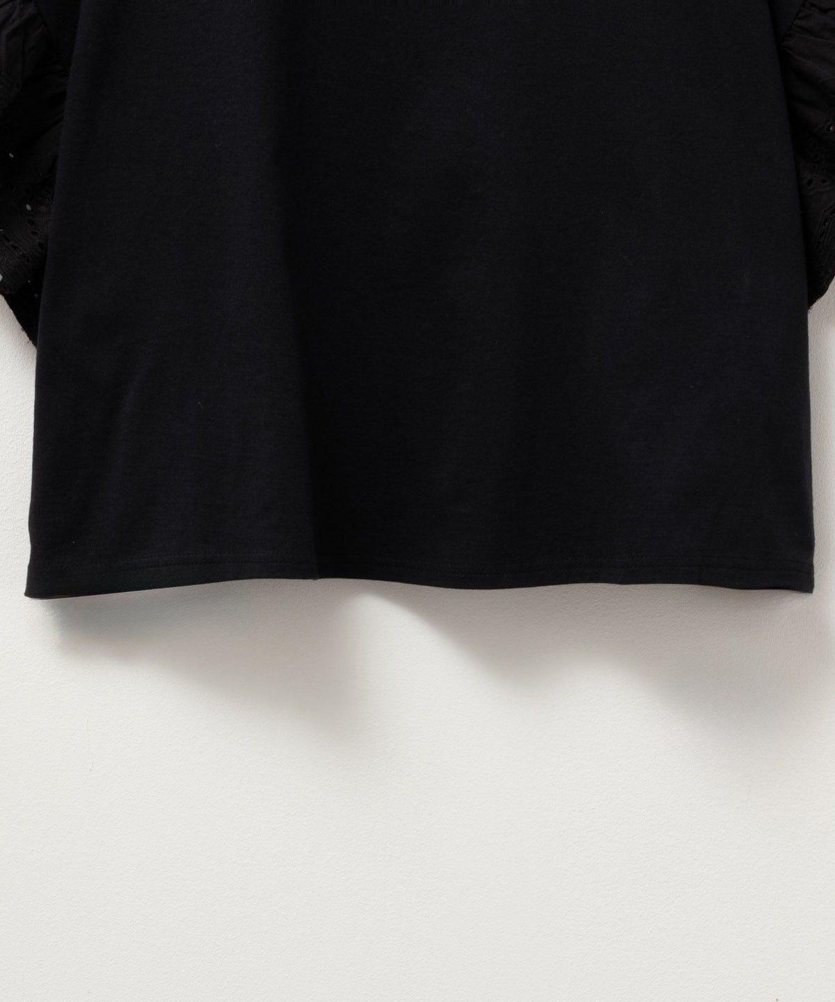 Howdy Marie インド綿 袖フリルTシャツ レディース ネコポス 対応商品【3,300円以上お買上げでオリジナルトートバッグプレゼント】