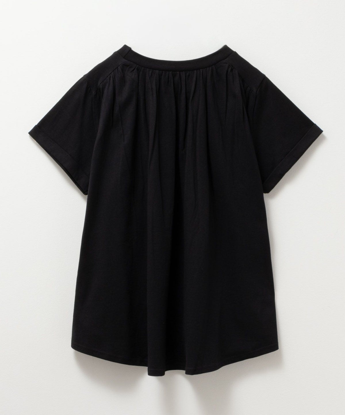 Howdy Marie インド綿 ギャザーTシャツ レディース ネコポス 対応商品【3,300円以上お買上げでオリジナルトートバッグプレゼント】