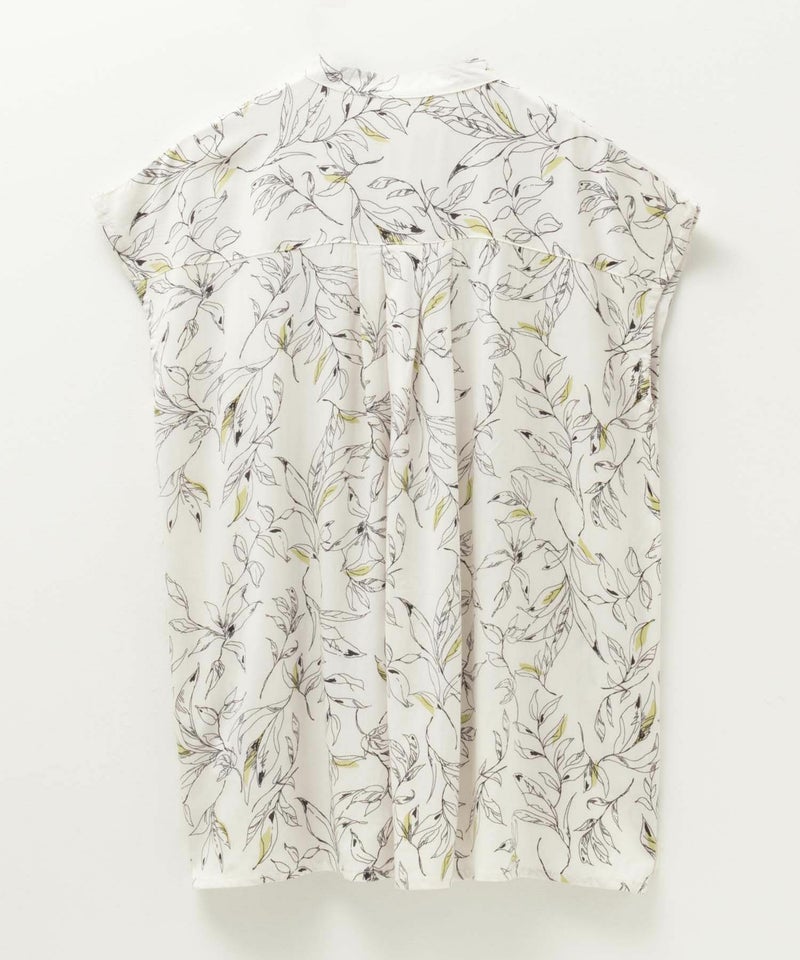 Howdy Marie インドファブリック フレンチスリーブシャツ レディース商品画像-13