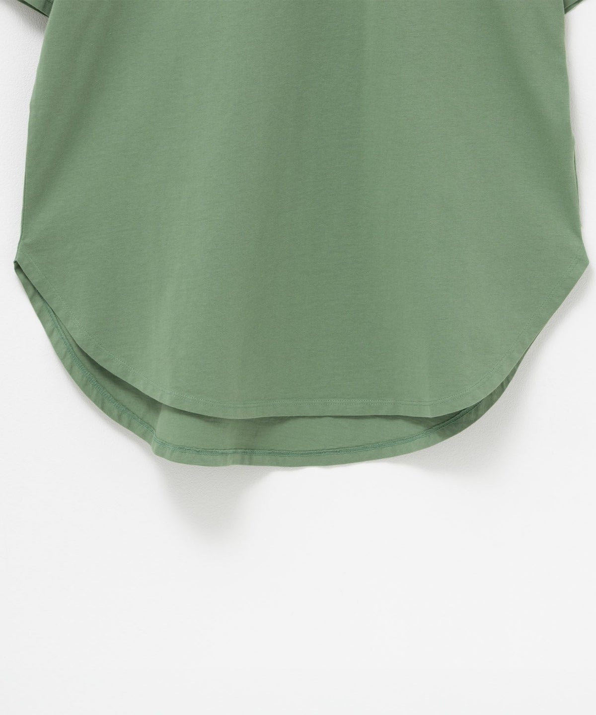 NAVY ベーシック裾ラウンドTシャツ レディース ネコポス 対応商品