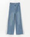 [期間限定価格]RICH MIX  デニムサイドラインワイドパンツ キッズ商品サムネイル-1