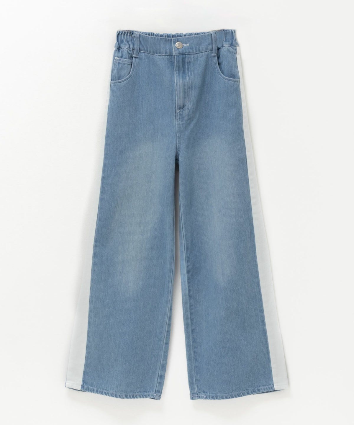 RICH MIX デニムサイドラインワイドパンツ キッズ