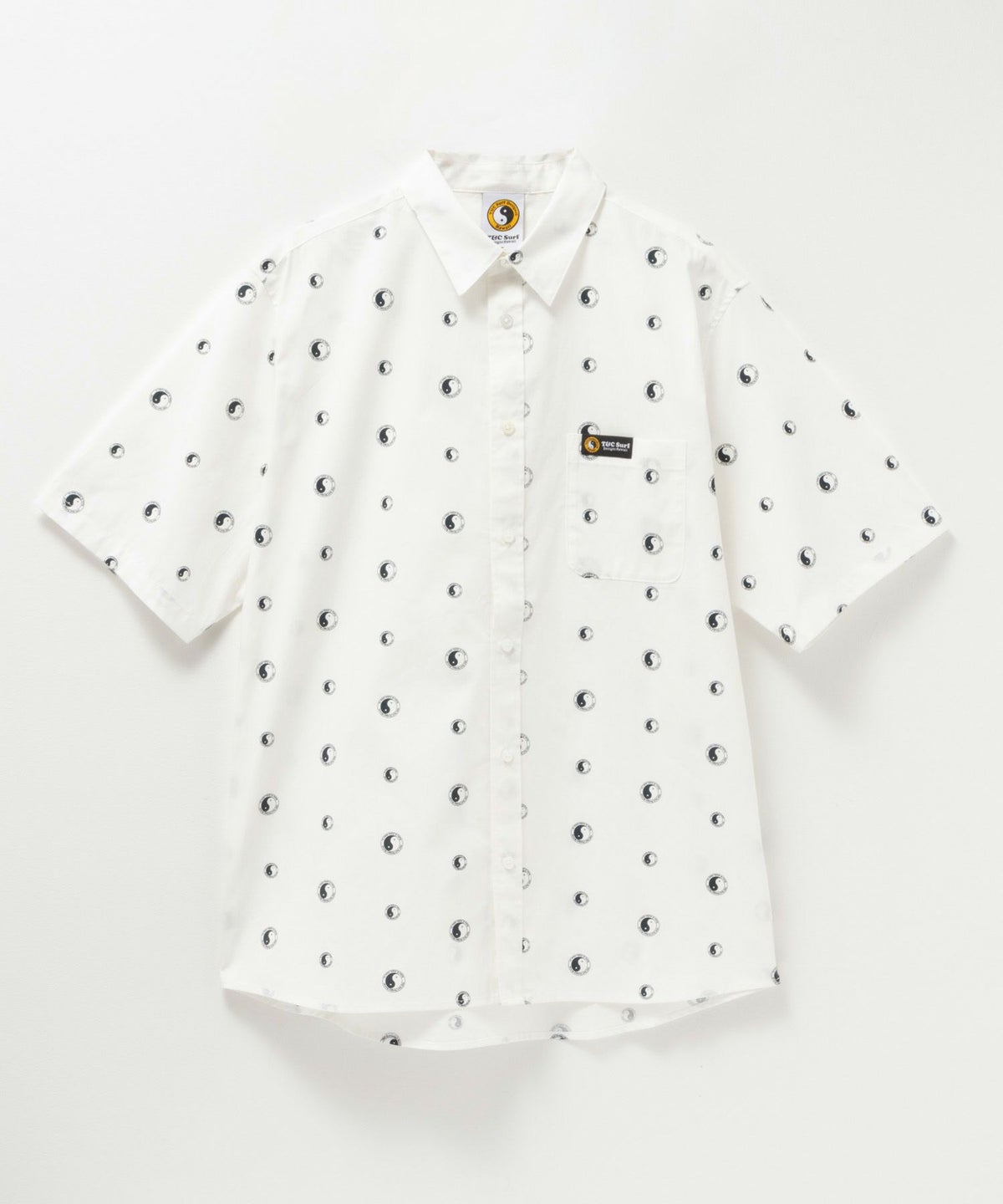 T&C Surf Designs インヤン総柄シャツ メンズ